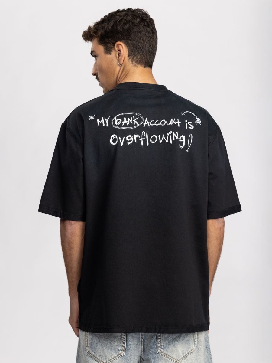 טישרט אובר סייז לגבר RICH