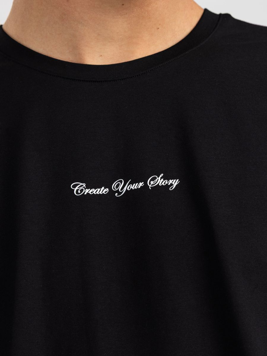 Create Your Story טי שירט לגבר