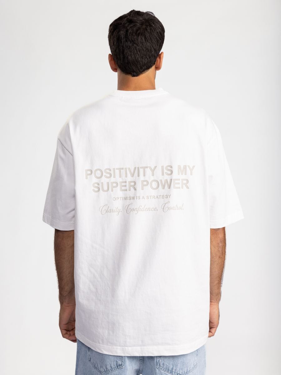 טישרט אובר סייז POSITIVITY