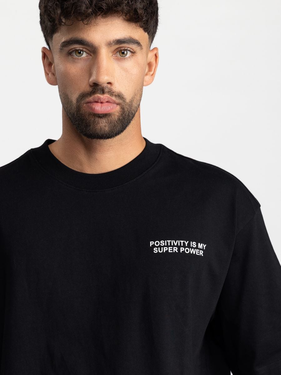 טישרט אובר סייז POSITIVITY