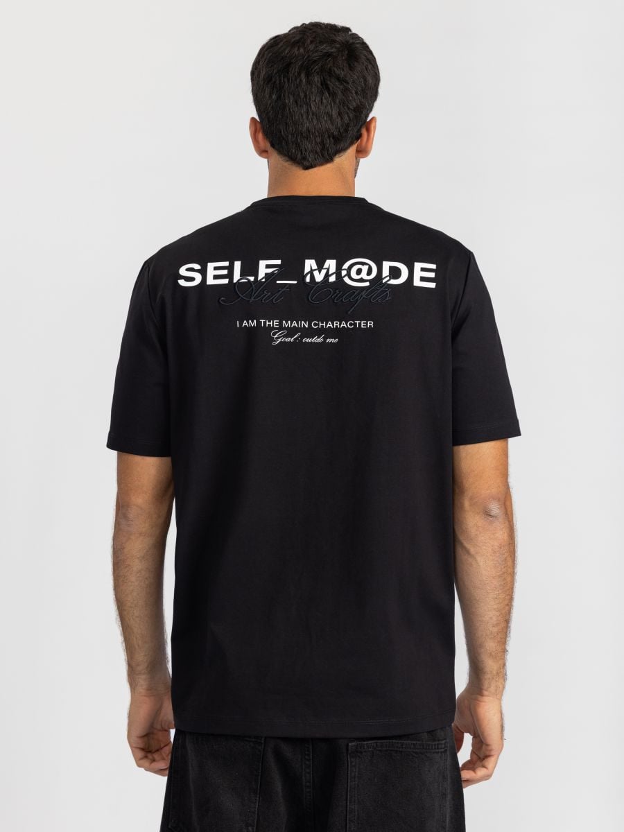 טישרט לגבר SELF MADE
