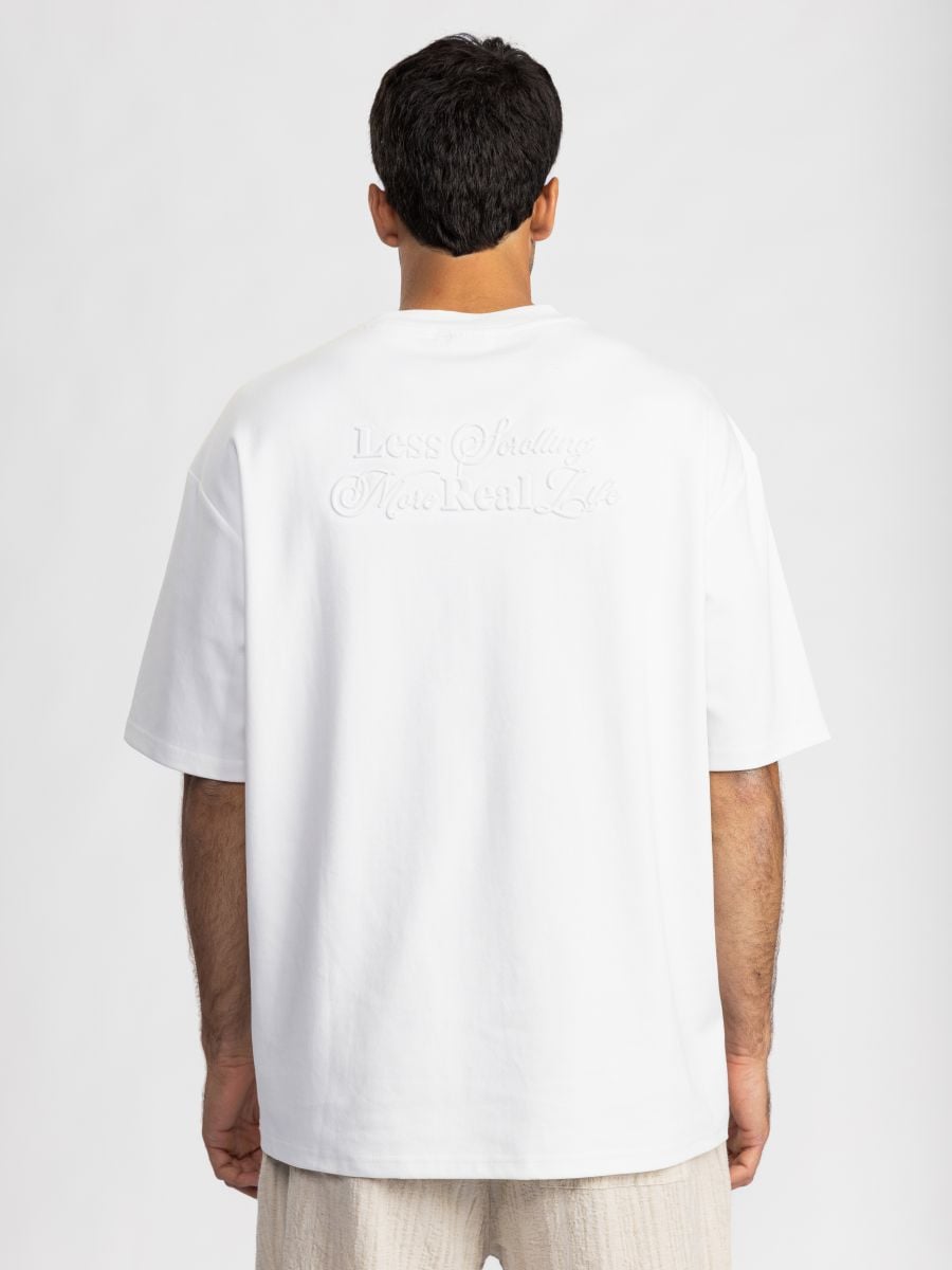 טישרט אובר סייז JUST ATTITUDE