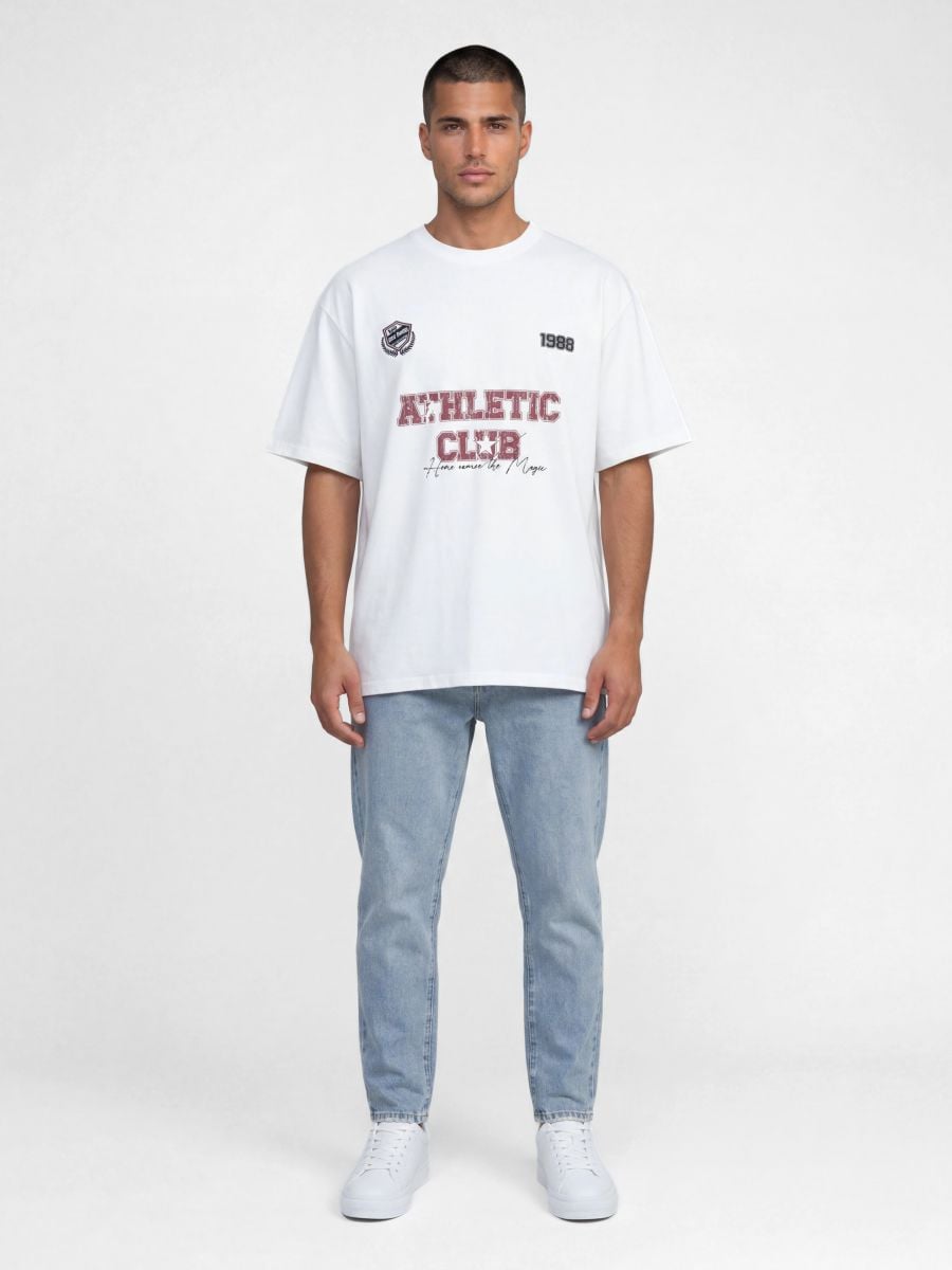 טישרט אובר סייז Athletic Club