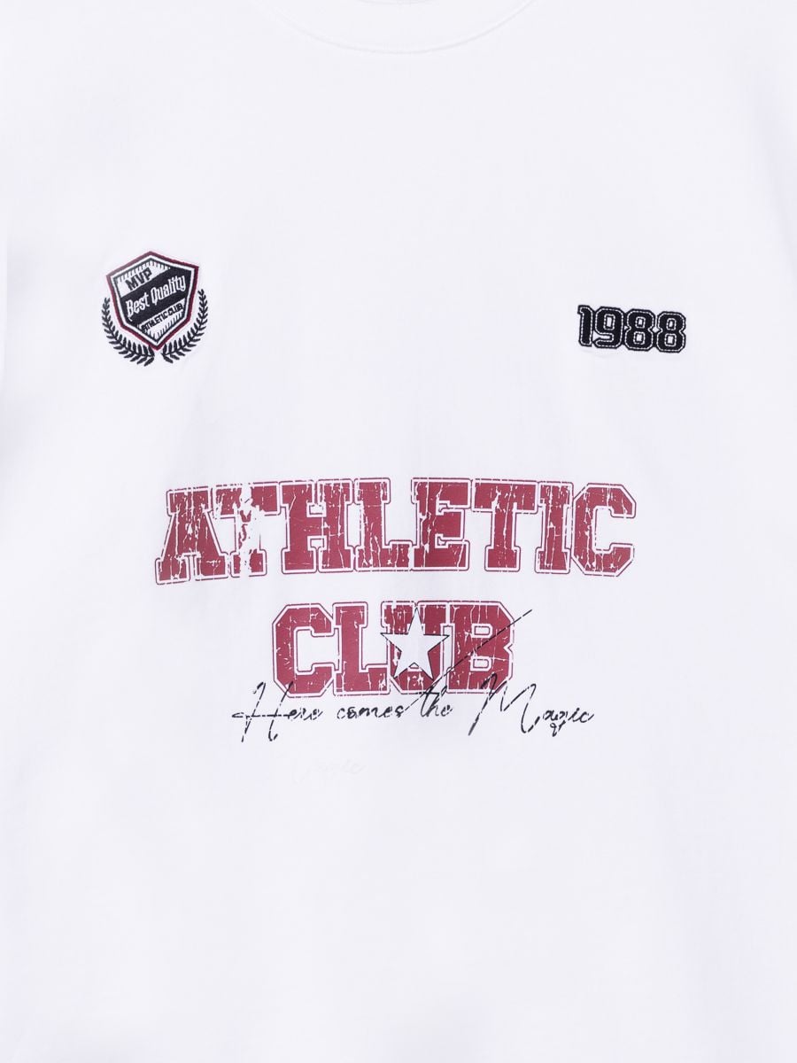 טישרט אובר סייז Athletic Club