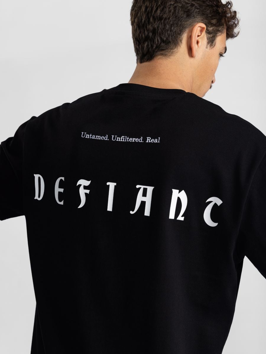 טישרט אובר סייז לגבר DEFIAN?E