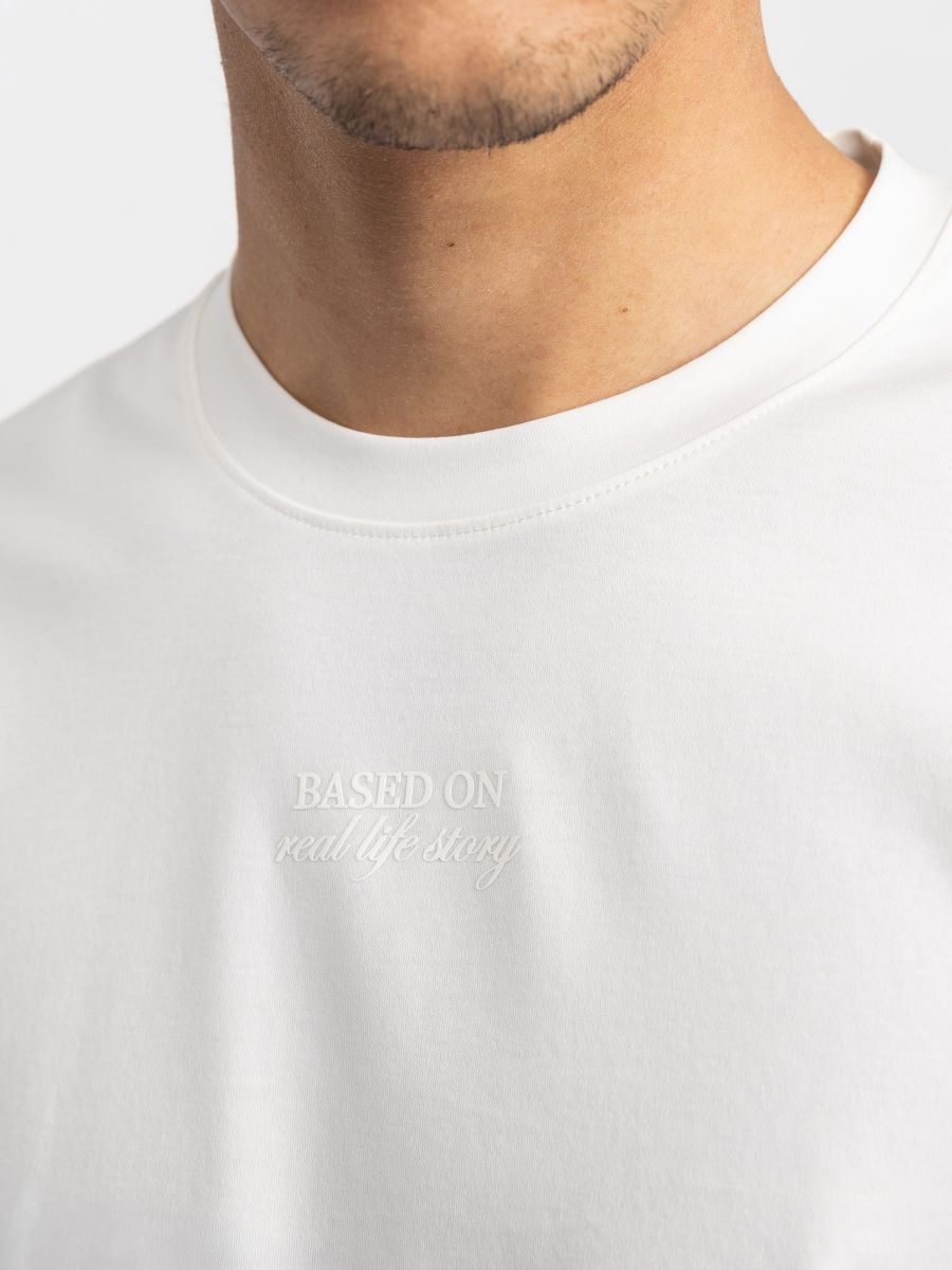 חולצת טי שירט לגבר real life story