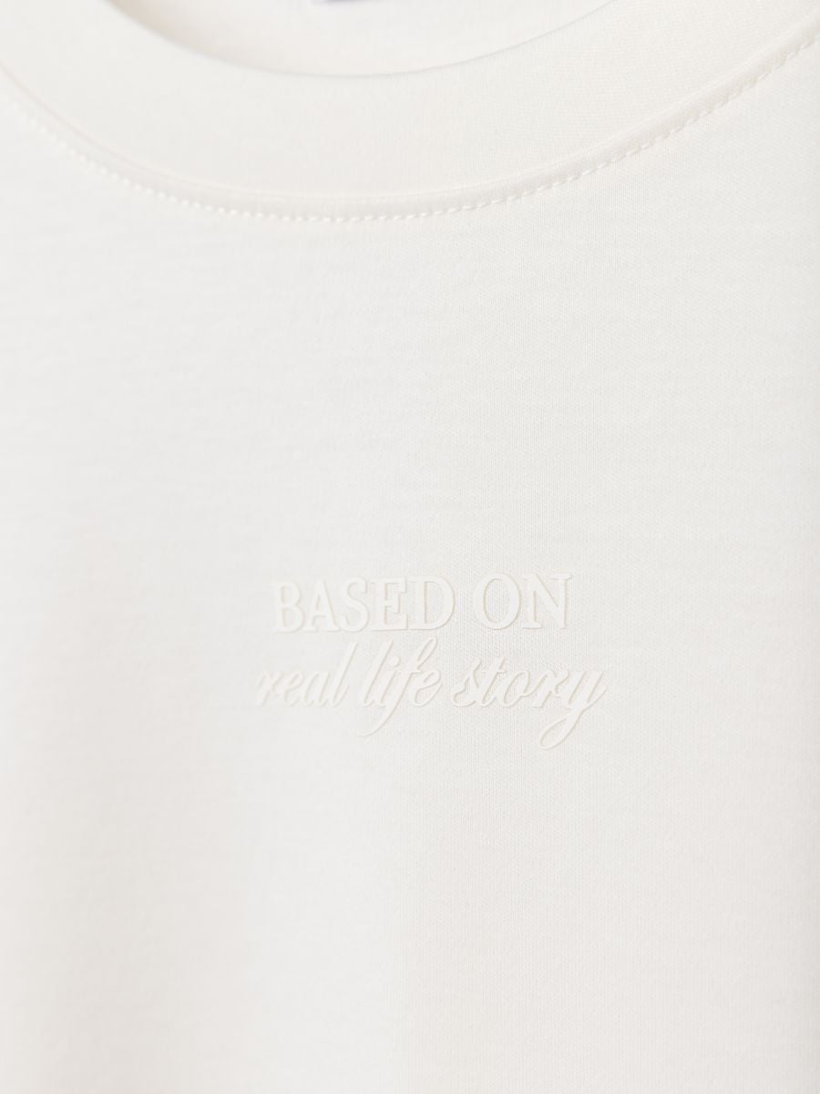 חולצת טי שירט לגבר real life story