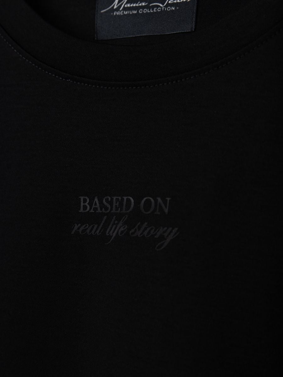 חולצת טי שירט לגבר real life story