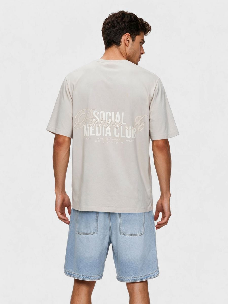 טישרט לגבר Social Media