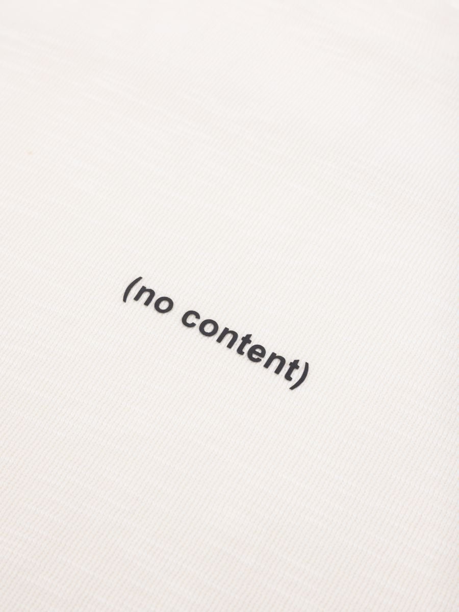 טישרט לגבר no content