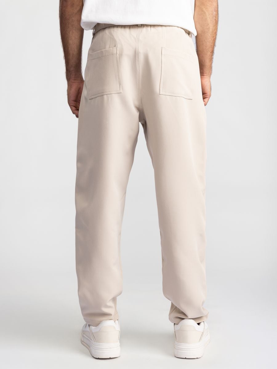 מכנסי ערב עם מותן גומי לגבר