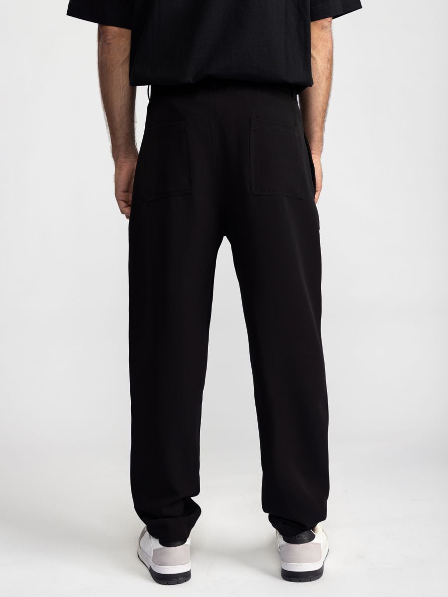 מכנסי ערב עם מותן גומי לגבר