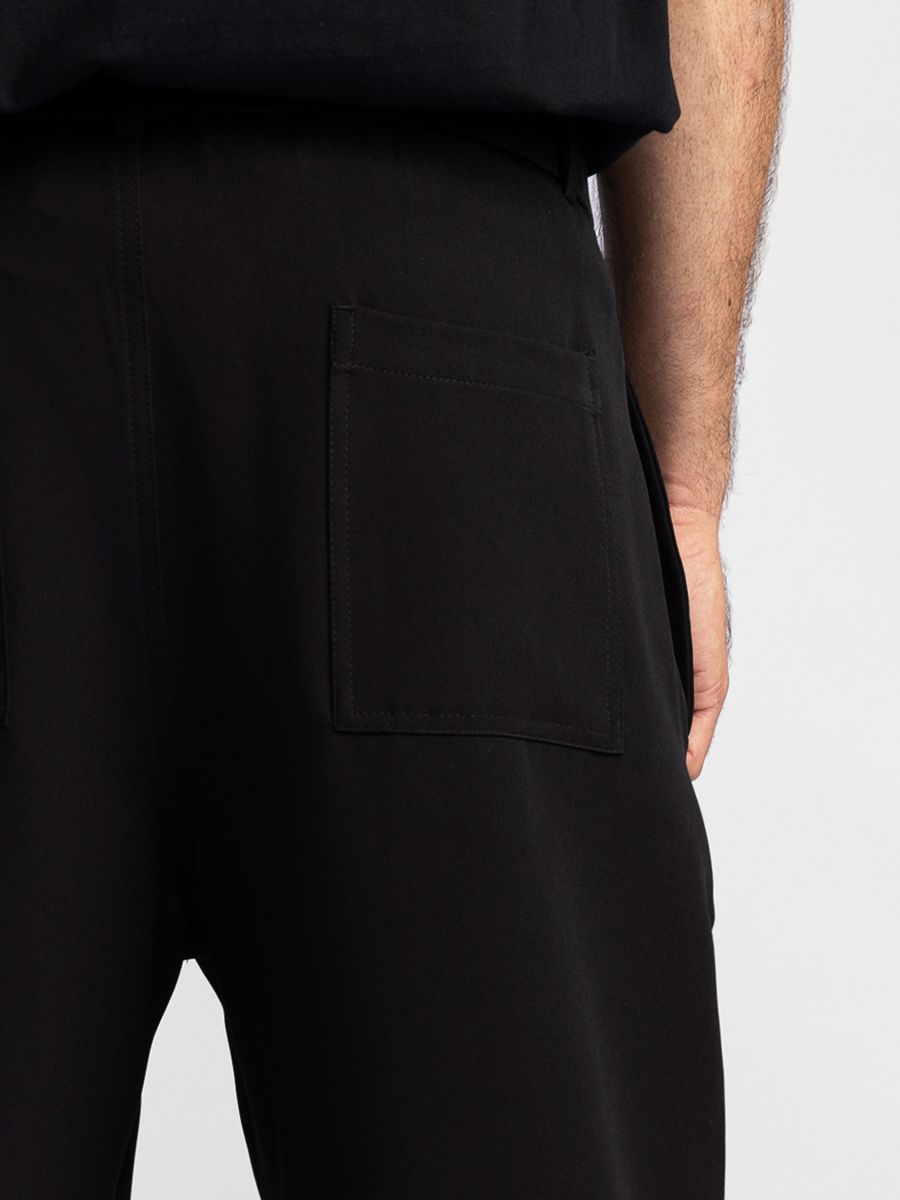 מכנסי ערב עם מותן גומי לגבר