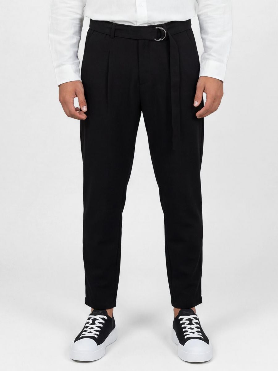 מכנסי ערב לגבר עם חגורת קשירה