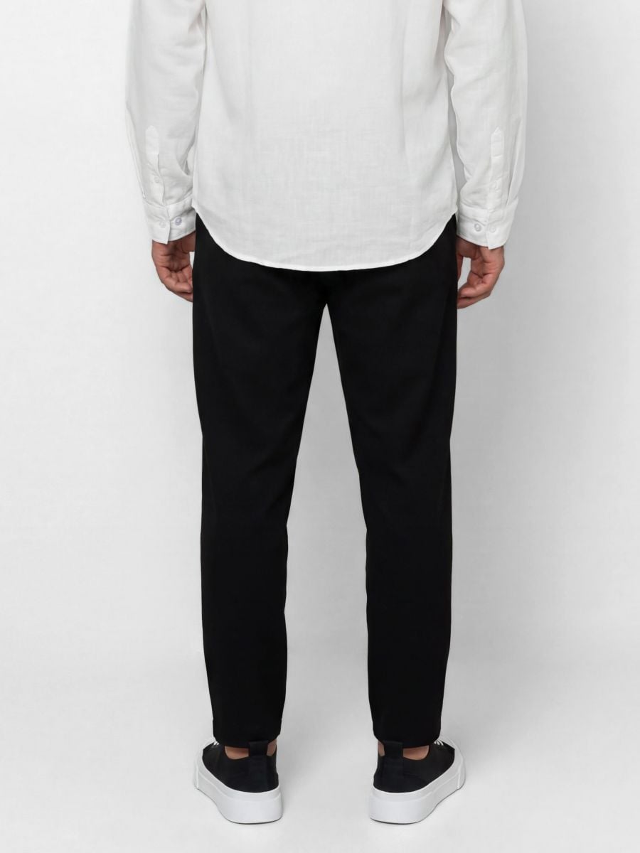 מכנסי ערב לגבר עם חגורת קשירה