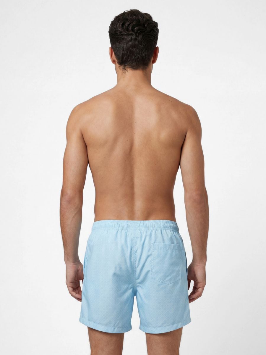 בגד ים שורטס עם גומי במותן