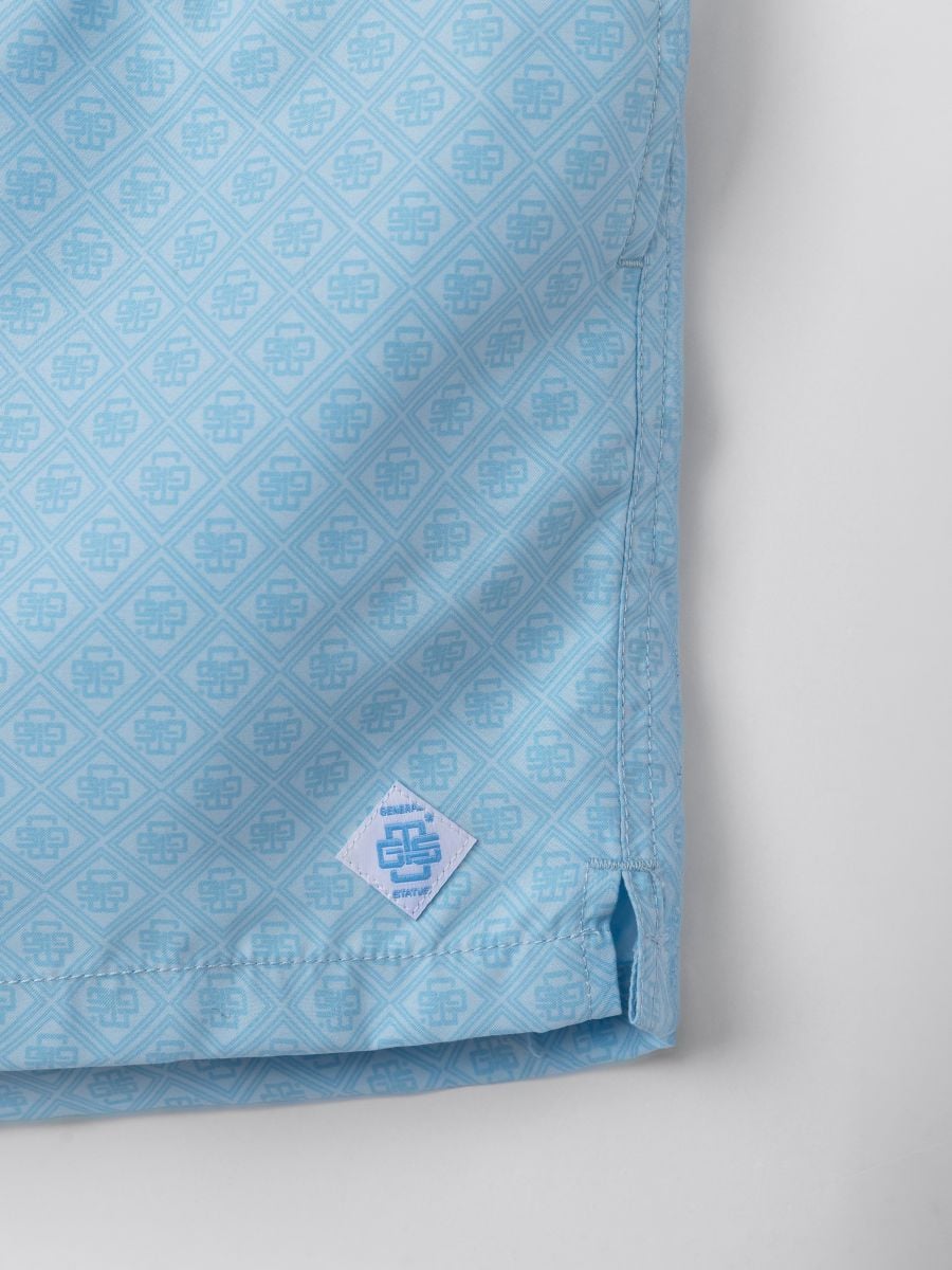 בגד ים שורטס עם גומי במותן