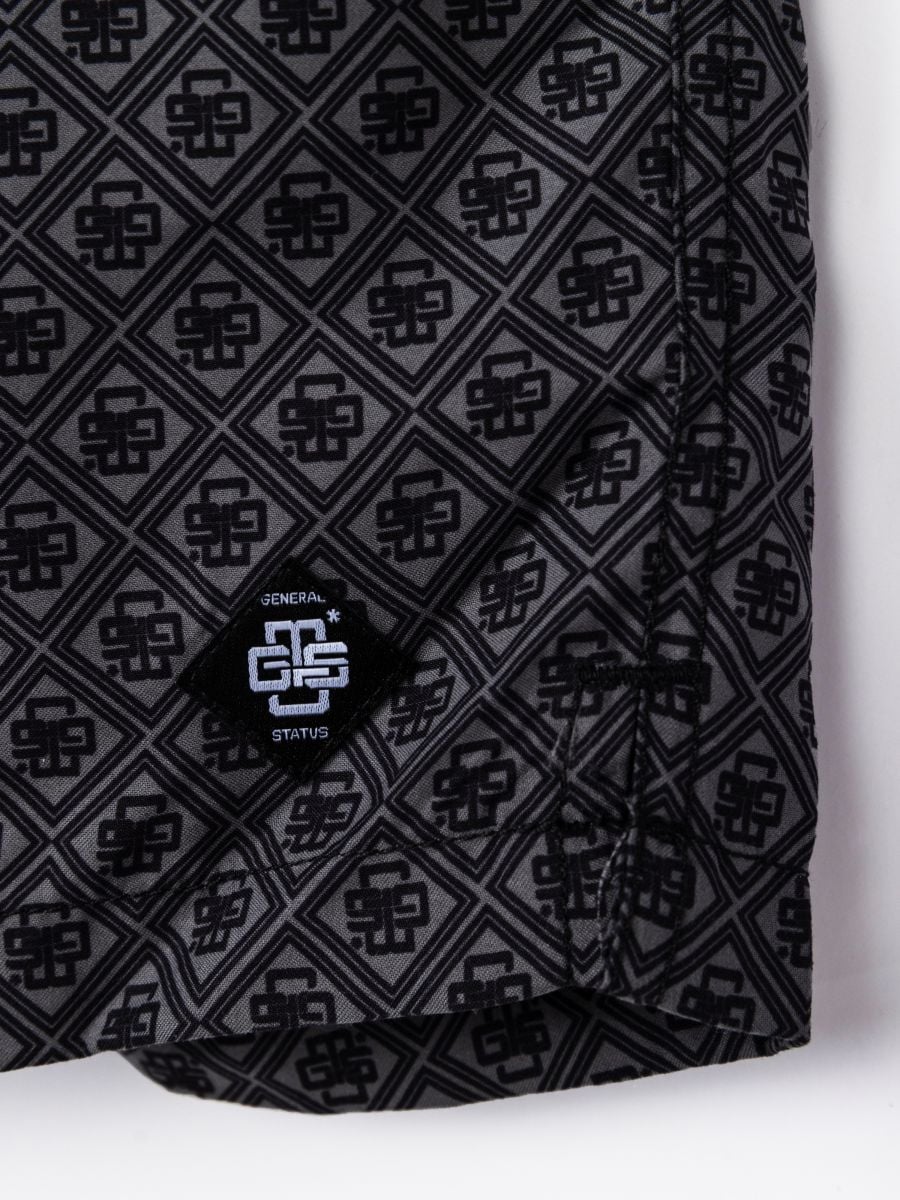 בגד ים שורטס עם גומי במותן