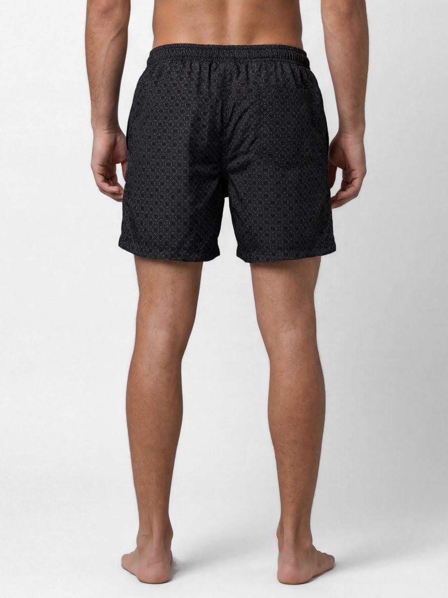 בגד ים שורטס עם גומי במותן